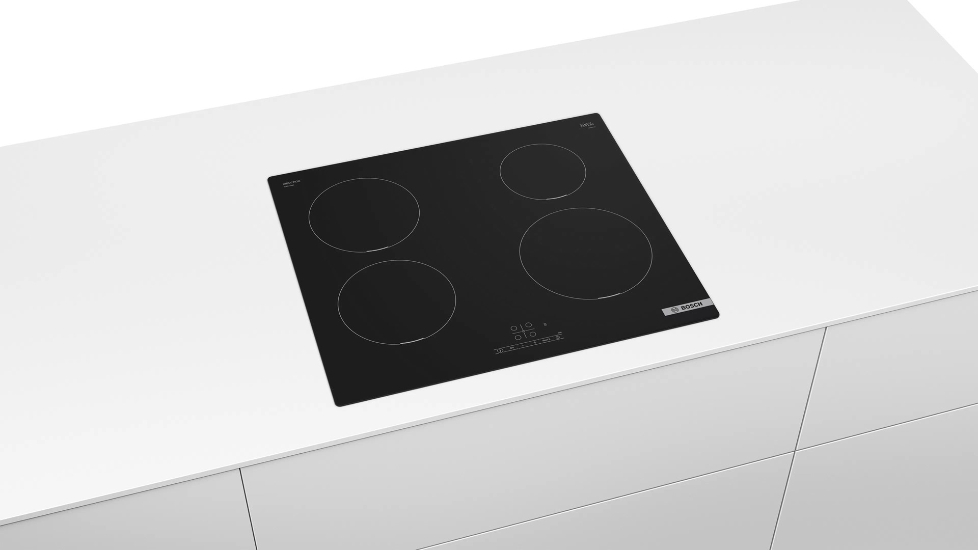 Bosch Serie 4 PUE611BB5D hob Black Built-in 59.2 cm Zone induction hob 4 zone(s) - Image 4