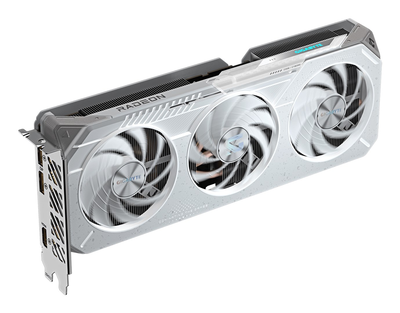 GIGABYTE GAMING Radeon RX 9060 XT OC ICE 16G Graphics Card - 16GB GDDR6 256bit PCI-E 5.0 3320 MHz Core Clock 2 x DisplayPort 1 x HDMI GV-R906XGAMINGOCICE-16GD - Image 2