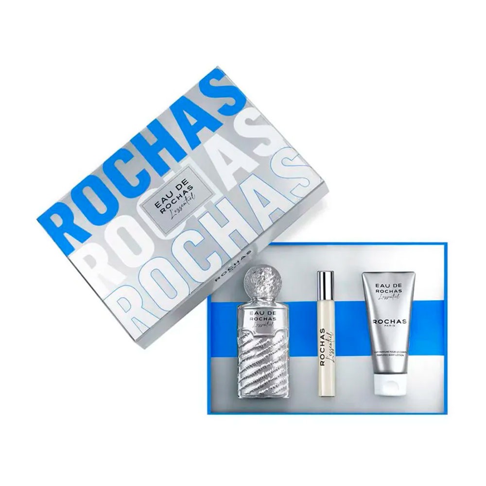 Set Eau Rochas L'essentiel Edt 100ml Edt 20ml Body 100ml