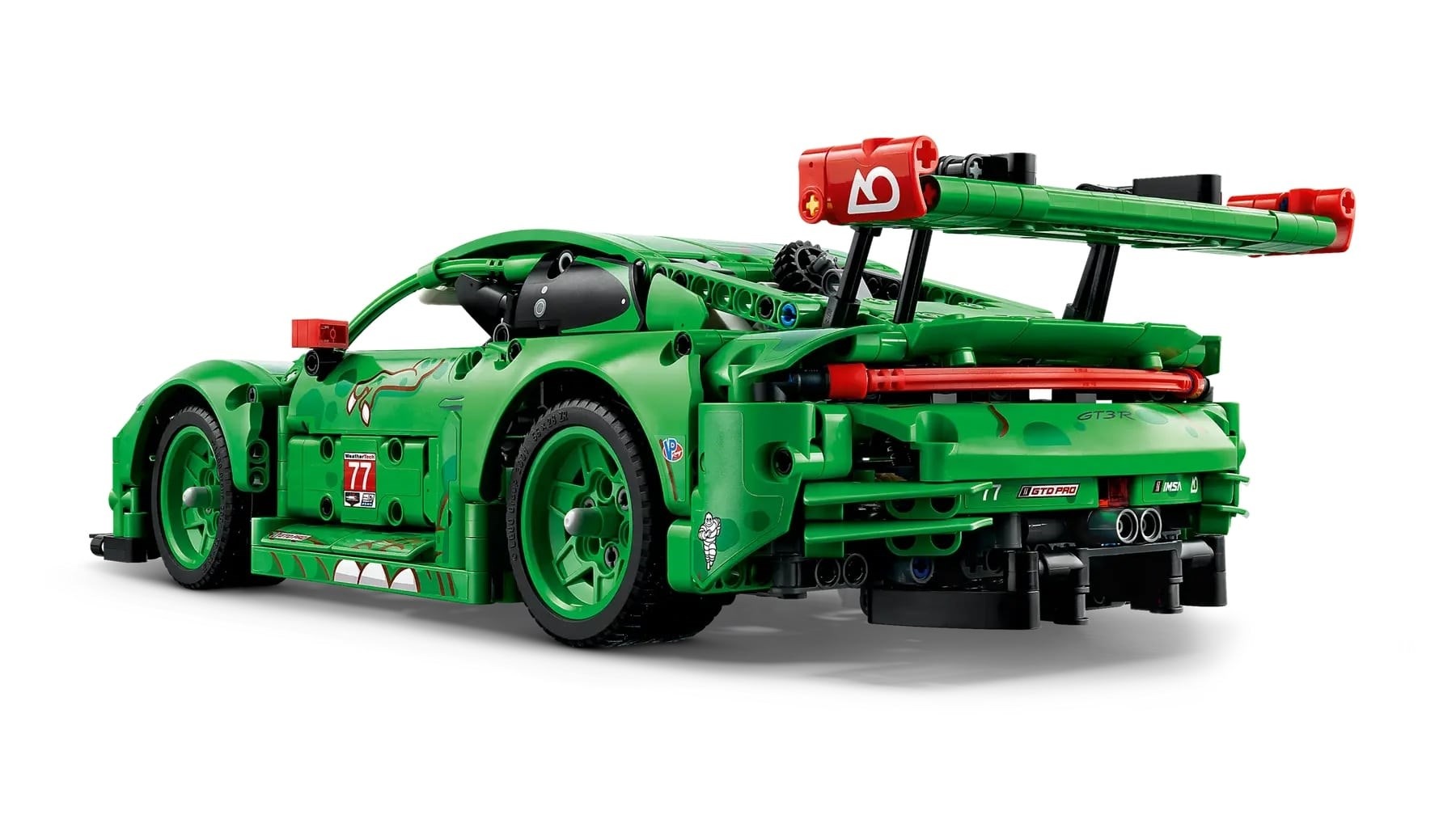 LEGO TECHNIC 42224 Porsche 911 GT3 R REXY AO Racing Car - Image 3