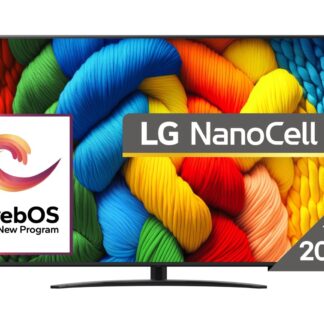 LG NanoCell AI 75NANO81A3A TV 190.5 cm (75") 4K Ultra HD Smart TV Wi-Fi Black
