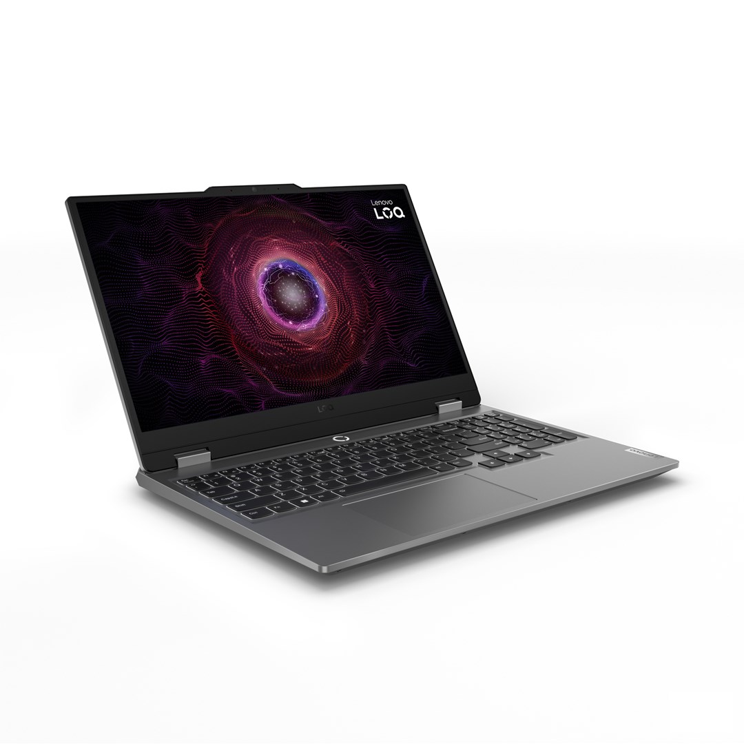 Lenovo LOQ 15ARP9 Ryzen 7 7435HS 15.6 FHD IPS 300nits AG 144Hz 16GB DDR5 4800 SSD512 GeForce RTX 4060 8GB LAN Cam 720p 60Wh Win11 Luna Grey - Image 2
