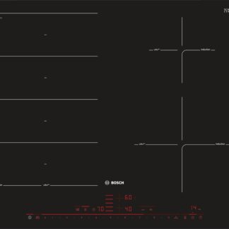 Bosch Serie 8 PXE601DC1E hob Black Built-in Zone induction hob 4 zone(s)