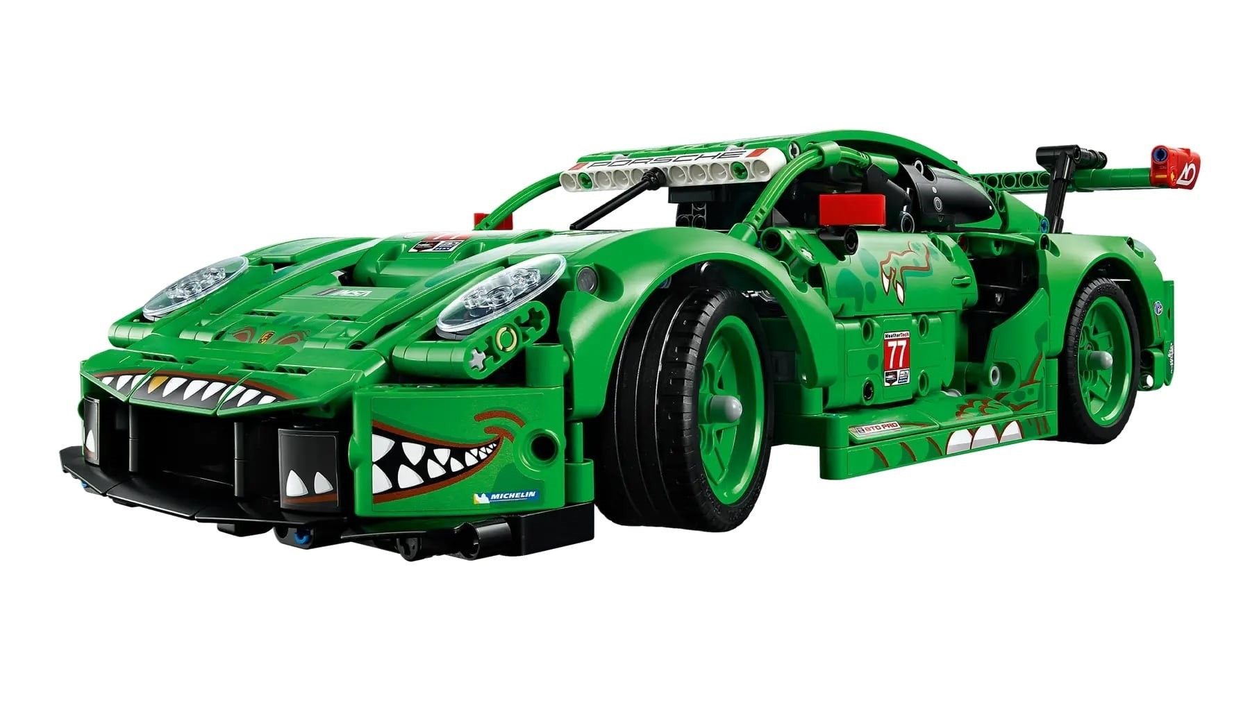LEGO TECHNIC 42224 Porsche 911 GT3 R REXY AO Racing Car - Image 4