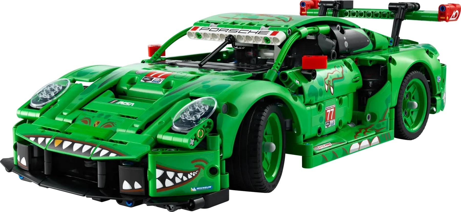 LEGO TECHNIC 42224 Porsche 911 GT3 R REXY AO Racing Car - Image 10