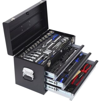 KS Tools 1/4 +1/2  CHROMEplus Universal Tool Set    99 pcs