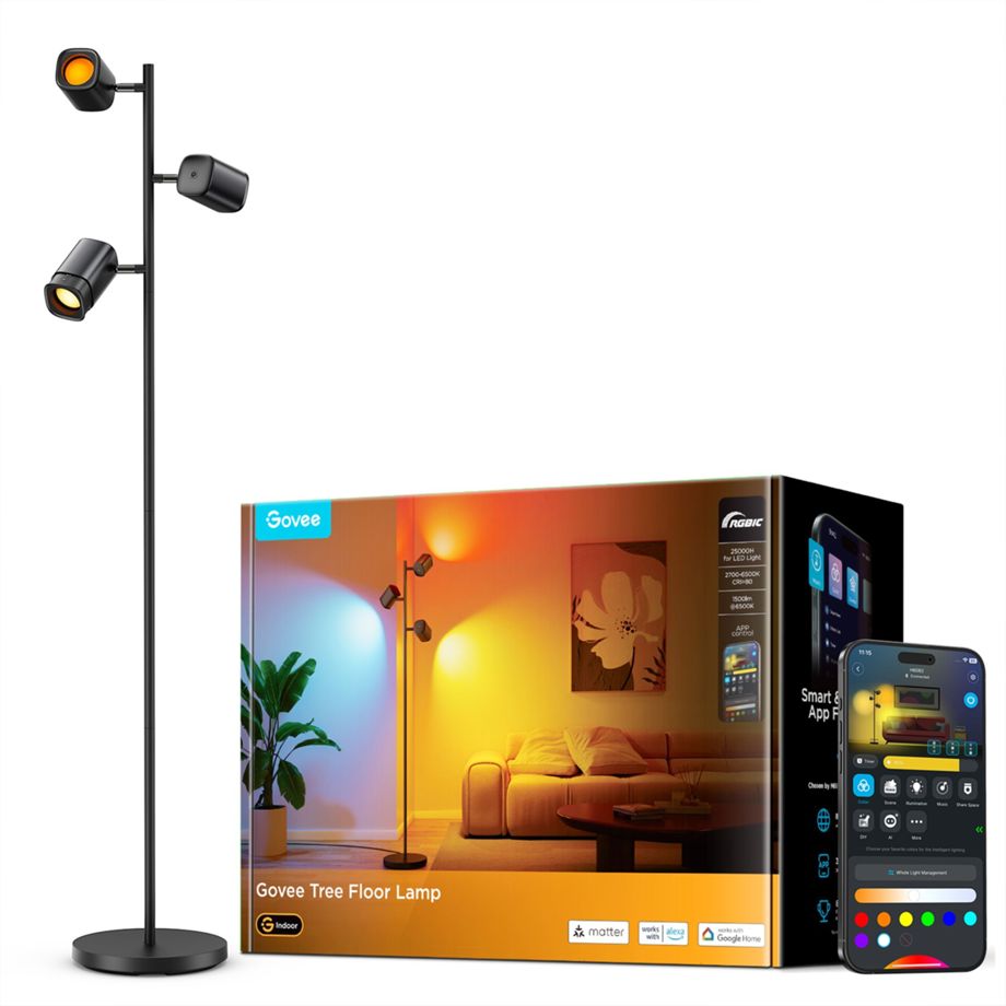 Govee Tree Floor Lamp RGBWW