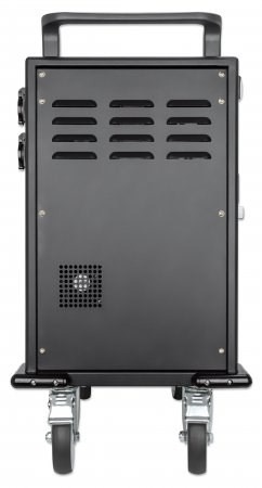 Manhattan iPad to 13 MacBook Air to 13 & Chromebook to 14 32-bay Charging Trolley/Cart via USB-C Also other tablets/smartphones (with device to USB-C cable) Bays 330x22x235mm Device charging cables not included (suggest USB-C cable 354868) Cab - Image 5