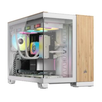 Corsair CC-9011288-WW computer case Midi Tower Bamboo White