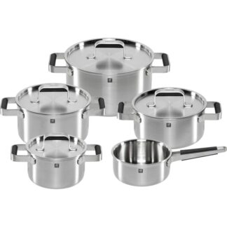Σετ Κατσαρόλες Zwilling Pure 5τμχ 18/10 Ανοξείδωτο Ατσάλι