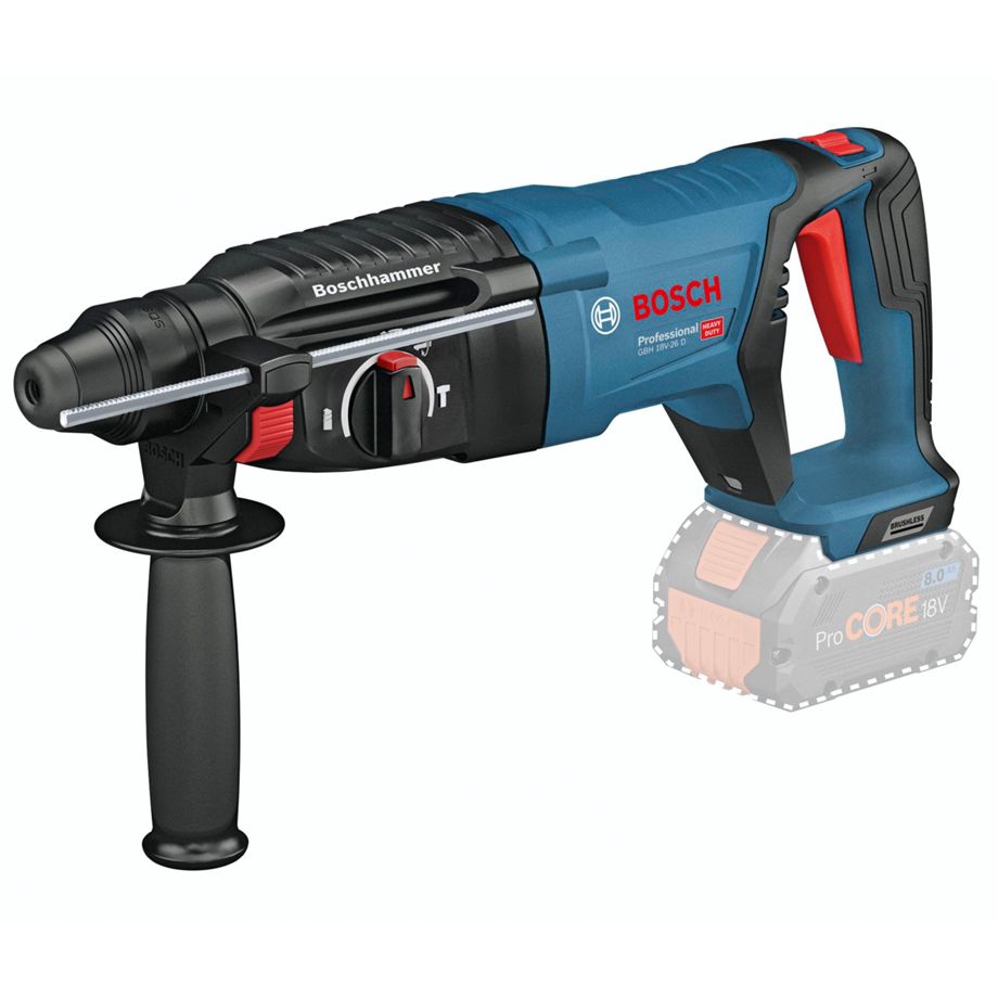 Bosch GBH 18V-26 D Cordless Combi Drill - Image 2