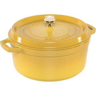 Staub La Cocotte 26cm rund, Citron, Gusseisen