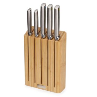 Joseph Joseph Elevate Steel Knives Bamboo 5-piece Set