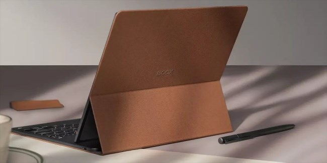 Onyx Boox Note Air 5 C Magnetic case with keyboard Brown - Image 2