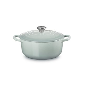 Le Creuset Signature Bräter rund 20 cm Sea Salt