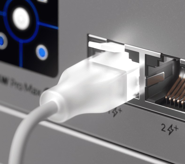 Ubiquiti UACC-Cable-Patch-EL-0.15M-W-24 networking cable Translucent White Cat6 - Image 4