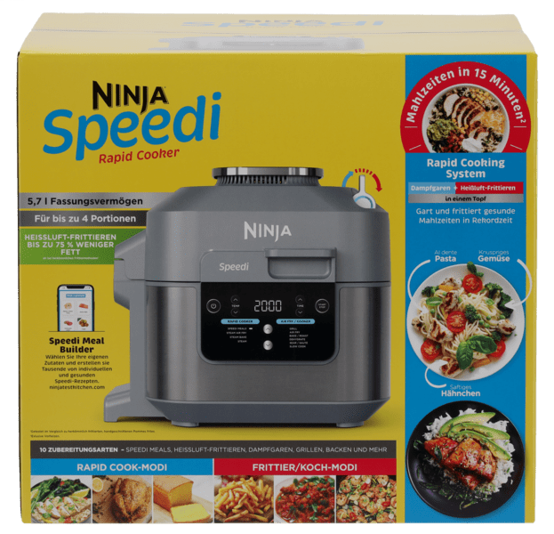 Ninja Speedi Πολυμάγειρας 1760W με Χωρητικότητα 5.7lt Γκρι - Image 2