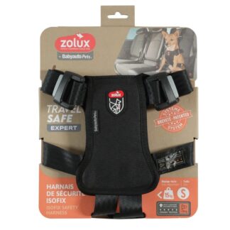 ZOLUX Szelki dla psa TRAVEL SAFE S czarne