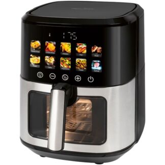 ProfiCook PC-FR 1286 H fryer Single 6.5 L Stand-alone 1700 W Hot air fryer Black  Stainless steel