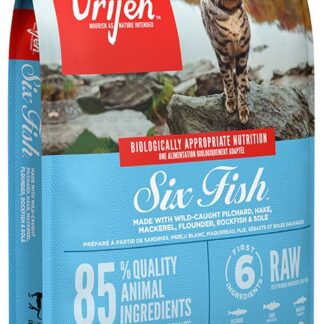 ORIJEN Six Fish Cat - dry cat food - 5 4kg