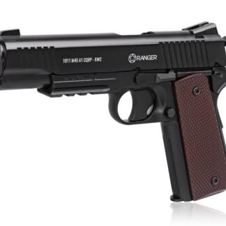 Air rifle pistol Ranger 1911 M45A1 CQBP K.4 5BBS 21-shots metal SLIDE KWC