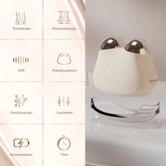 FACE MASSAGER WITH EMS TECHNOLOGY AND THERMOTHERAPY FUNCTION