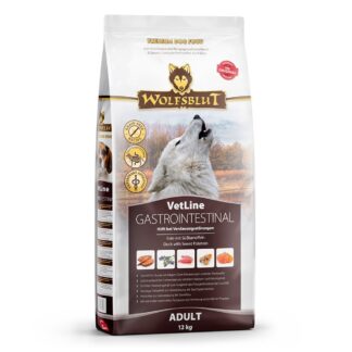 WOLFSBLUT VetLine Gastrointestinal Duck - dry dog food - 12kg