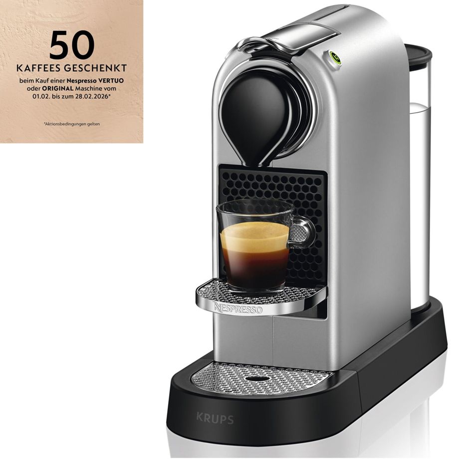 Nespresso XN 741 B CitiZ silber by Krups - Image 2