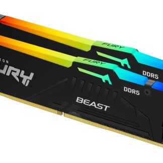 Kingston Technology FURY Beast 128GB 5600MT/s DDR5 CL40 DIMM (Kit of 2) RGB
