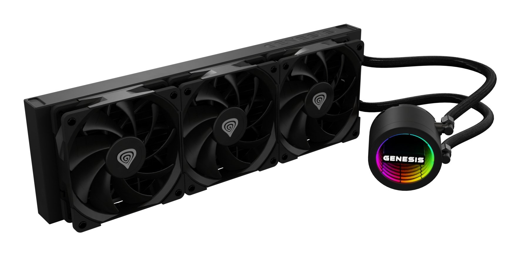 GENESIS NLG-2320 computer cooling system Processor All-in-one liquid cooler Black - Image 2