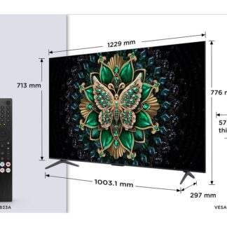TCL C6K 55C6K TV 139.7 cm (55 ) 4K Ultra HD Smart TV Wi-Fi Metallic