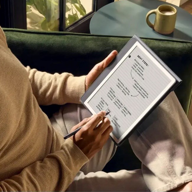 Ebook New Kindle Scribe - 2024 release 10.2â glare-free 16GB Wi-Fi (Without Lockscreen Ads) with Premium Pen Tungsten + Åadowarka 20W USB-C/USB-A EZC105W - Image 3