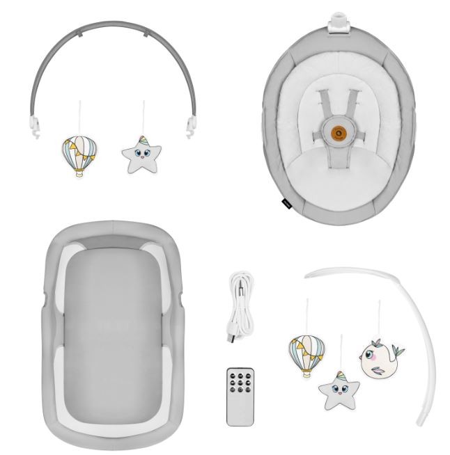 Bella Set Gray Concrete rocking cradle - Image 4